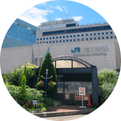 三ノ宮駅から徒歩8分ご相談いただきやすい環境